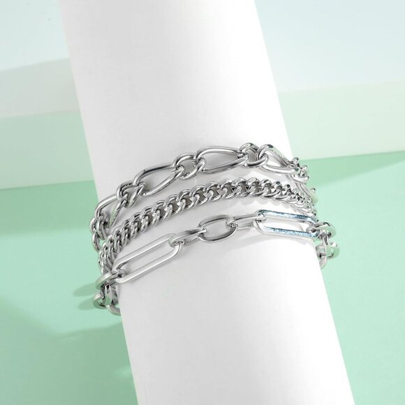 14K Gold Bracelets for Women Adjustable Slider Bracelet Bangle Bracelets for Wom - Picture 6 of 8